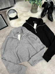 Кофти жіночі (сірий) оптом 