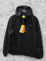 Куртки демисезонные мужские RLA БАТАЛ (черный) оптом 81479635 VR23063-6-133