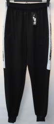 Спортивные штаны мужские (black) оптом 91305287 333-25