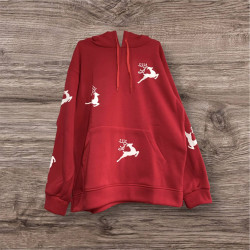 Худи женские на флисе оптом 43892650 729-174