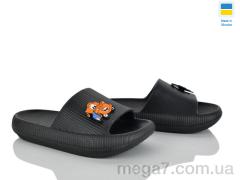 Шлепки, Vladimir оптом Cross 022-3 чорний