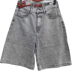 Шорты джинсовые женские VANVER БАТАЛ оптом 27580193 135-248