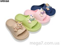 Шлепки, Super Gear оптом 262-1 mix