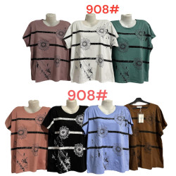 Футболки жіночі БАТАЛ оптом 