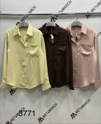 Сорочки жіночі (жовтий) оптом