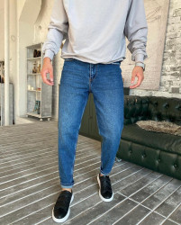 Джинси чоловічі I8DENIM оптом THREE BLACK  