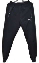 Спортивные штаны мужские (черный) оптом 62107895 04-25