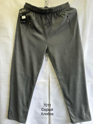 Спортивные штаны мужские (серый) оптом 37846510 7011-13