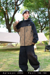 Ветровки подростковые двухсторонние оптом 78593621 29932-107