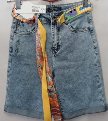 Шорты джинсовые женские DKNSEL оптом 56134920 DK2193-12