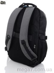 Рюкзак, Superbag оптом 6165 grey (30-250)