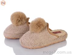 Тапки, Jumay оптом 001-3 beige