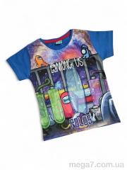 Футболка, Kids-modnik оптом 8228 синій