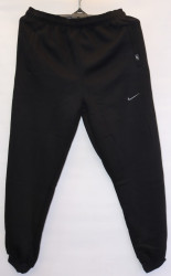 Спортивные штаны мужские на флисе (dark blue) оптом 45198620 04-25