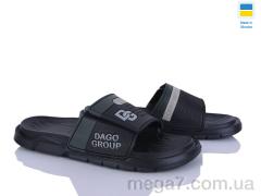 Шлепки, Golden Lion оптом 704 чорний