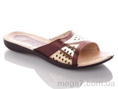 Шлепки, DeMur оптом W7149-brown