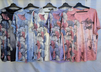 Футболки жіночі БАТАЛ оптом 