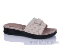 Шлепки, Sali-2 оптом 52-151 беж к.