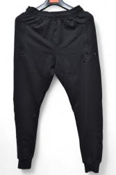 Спортивные штаны мужские (черный) оптом 39710584 02-29