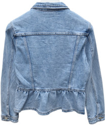 Куртки джинсовые женские DKNSEL оптом 17250968 523-43