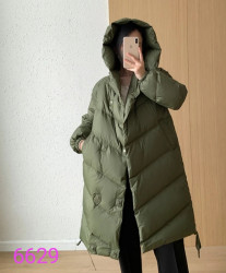 Куртки зимние женские (хаки) оптом Китай 28941375 6629-55