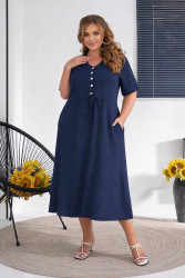 Платья женские ПОЛУБАТАЛ оптом 40752893 0003-5