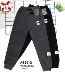 Спортивные штаны подростковые на меху оптом Китай 49261708 A635-3-20