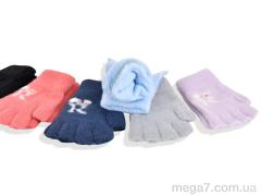 Перчатки, RuBi оптом 2507 (10-12) mix