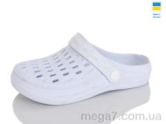 Кроксы, Зручне взуття оптом 62 білий