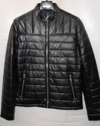 Куртки кожзам мужские FUDIAO (black) оптом 01467593 810 -10
