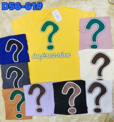 Футболки женские БАТАЛ оптом 91825076 D56-61-46