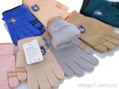 Перчатки, Королева оптом W6 діти mix