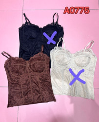 Майки жіночі (шоколад) оптом Estella park