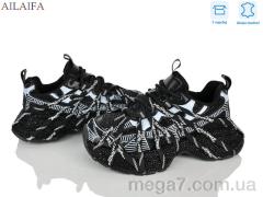 Кроссовки, Ailaifa оптом 8869 black