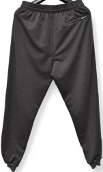 Спортивні штани чоловічі БАТАЛ (сірий) оптом  