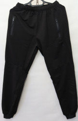 Спортивные штаны мужские (black)оптом 60315478 02-29