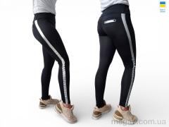 Лосины, Sport style оптом 538 чорний