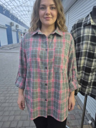 Рубашки женские ПОЛУБАТАЛ оптом 17280439 002-37
