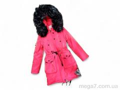 Куртка, Kids-modnik оптом L8918 кораловий
