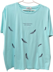 Футболки жіночі БАТАЛ оптом 