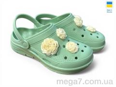 Кроксы, Rai shoes оптом --- 411 фісташка