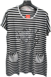 Футболки женские БАТАЛ оптом 41387092 418-36