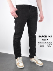 Джинсы мужские BARONJNS оптом 53249781 9817-47