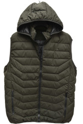 Жилетки мужские ПОЛУБАТАЛ (зеленый) оптом 12976305 E29-34