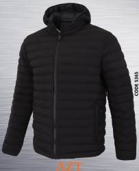 Куртки демисезонные мужские (черный) оптом 69240375 5365-46