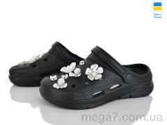 Кроксы, Golden Lion оптом 414 чорний