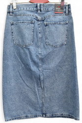 Спідниці джинсові жіночі RELUCKY ПОЛУБАТАЛ оптом 