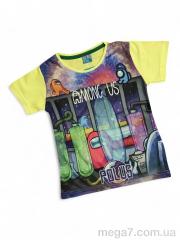 Футболка, Kids-modnik оптом 8228 жовтий