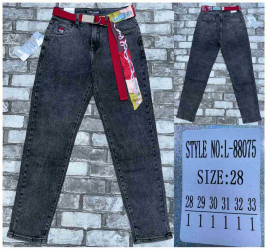 Джинсы женские LZYX JEANS ПОЛУБАТАЛ оптом 04852139 L-88075-38