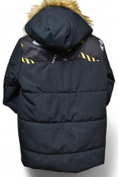 Куртки зимние юниор (темно-синий) оптом 37682904 1644-1